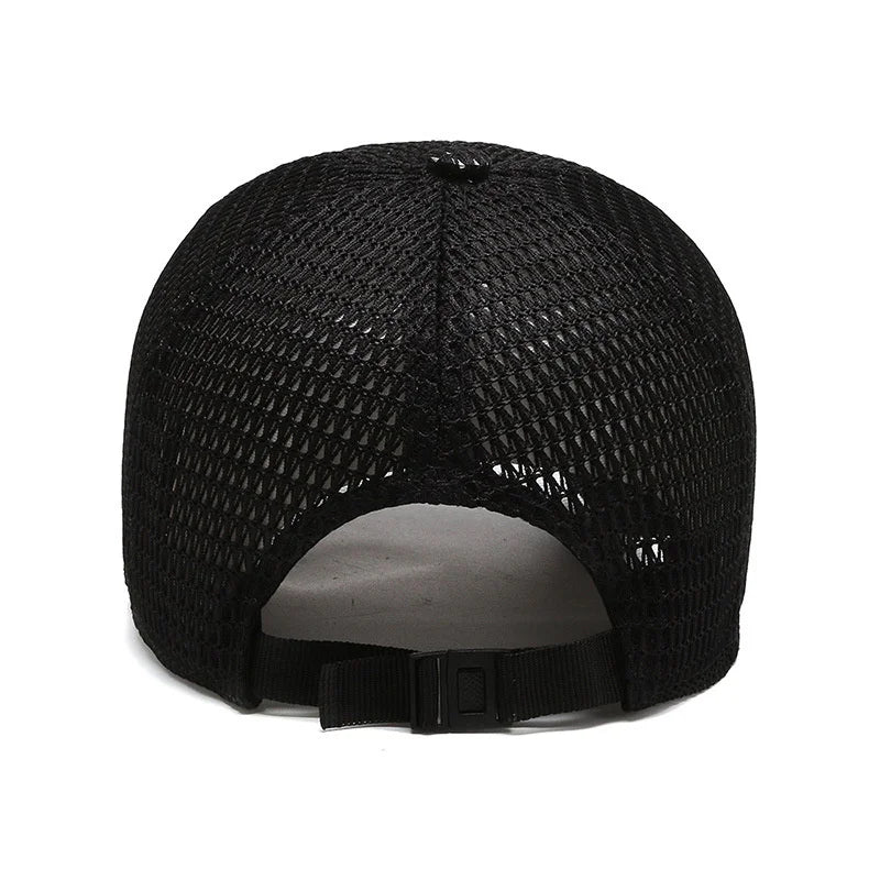 Summer Mesh Baseball Cap – Adjustable Quick-Dry Sports Hat for Men & Women