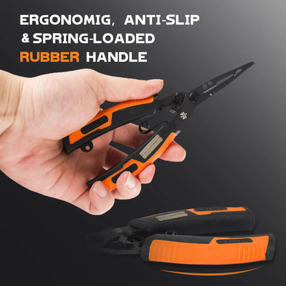 Multifunction Stainless Steel Fishing Pliers with Teflon Coating