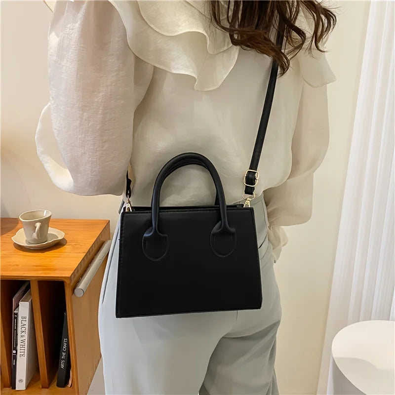 Minimalist Black Small Square Bag