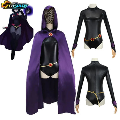 Teen Titans Raven Cosplay Costume