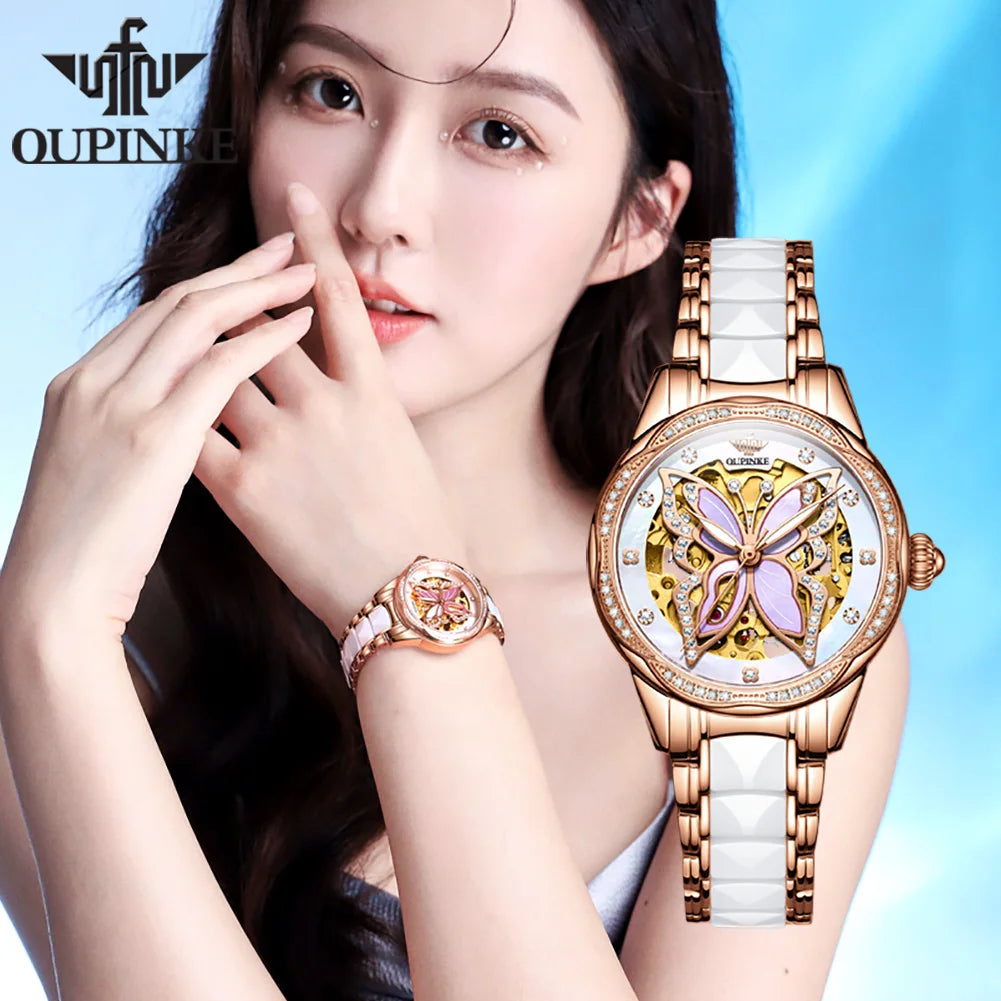 Luxury Women's Automatic Mechanical Watch