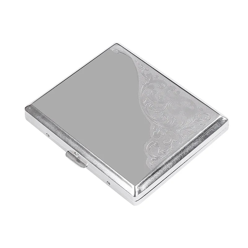 Portable Metal Cigarette Box Case