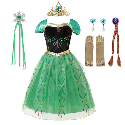 Disney Frozen Elsa & Anna Costume for Kids