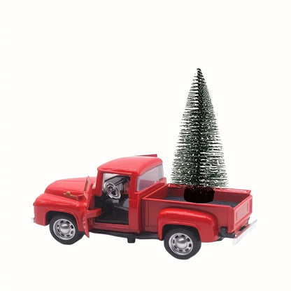 Christmas Truck Ornaments - Xmas Tree Car Decoration