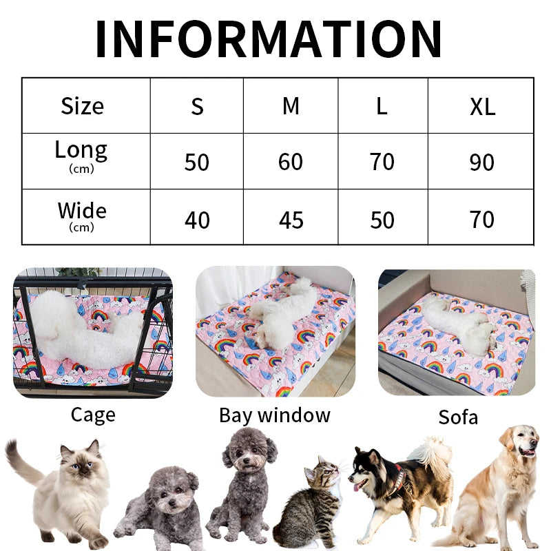 Washable Pet Pee Pad & Diaper Mat for Dogs