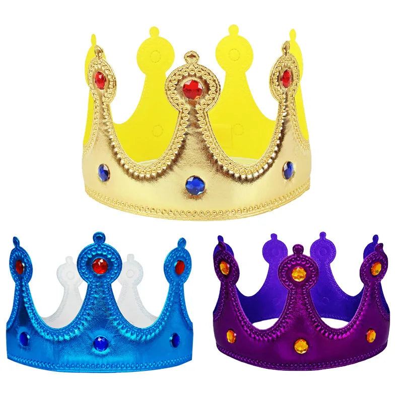 Adult & Kids King Prince Cape Costume