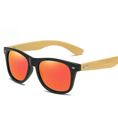 Fashion Wood Men's Ultraviolet Sunglasses