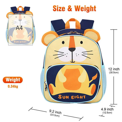 Cartoon Kid Backpack - Kindergarten School Bag