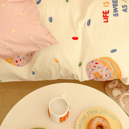 Cute Donuts Bedding Set | Fun & Whimsical Bedding for All Ages