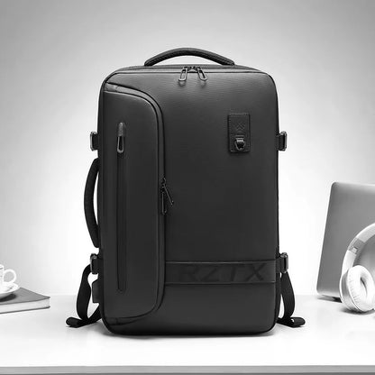 Airbag Backpack with Vacuum System - Stylish Business Softback