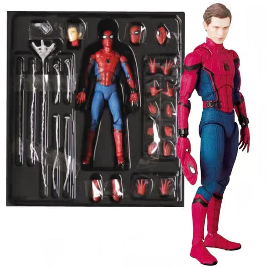 Spiderman Homecoming Action Figure - Tom Holland Face Statue