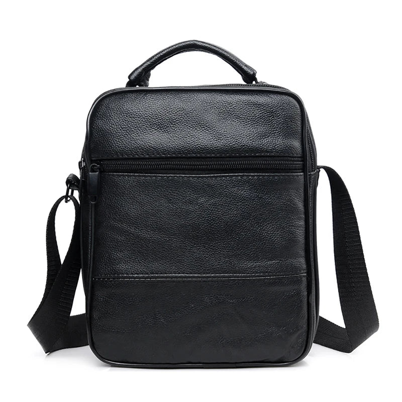 Leather Male Casual Shoulder Messenger Bag