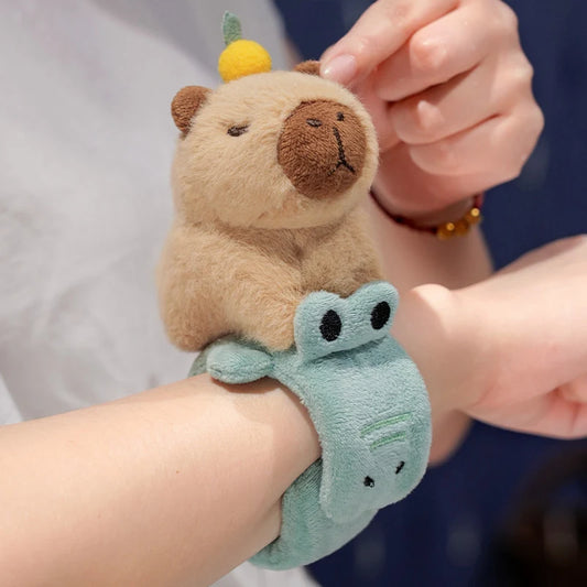 Lovely Animal Slap Bracelet – Adorable Capybara, Dog, and Cat Designs