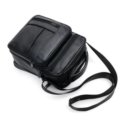 Leather Male Casual Shoulder Messenger Bag