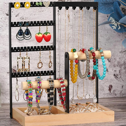 4-Tier Jewelry Display Rack