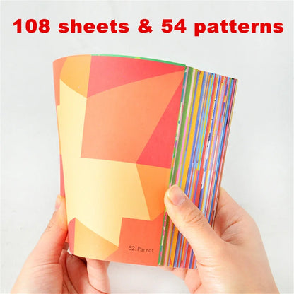 Montessori Animal Origami Paper – 108 Pages of Fun