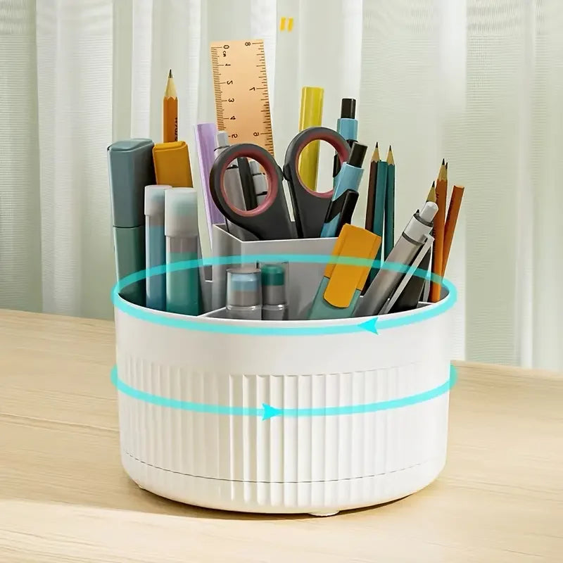 Rotating Makeup Brush Storage Box