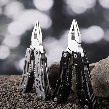 Outdoor Multitool – Portable Stainless Steel EDC Folding Multifunction Tool