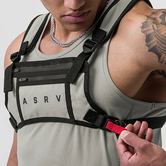 Gym Men's Fashion Chest Bag | Multi-Functional