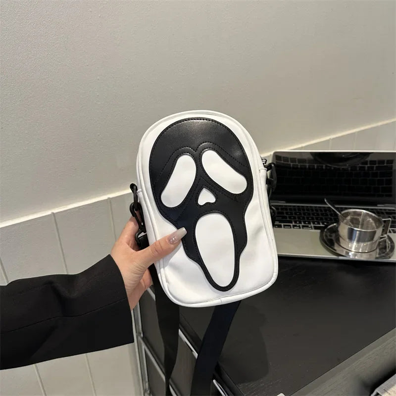 Funny Ghost Skull Shoulder Bag