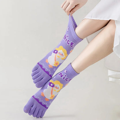 Cartoon Cute Split-Toe Socks