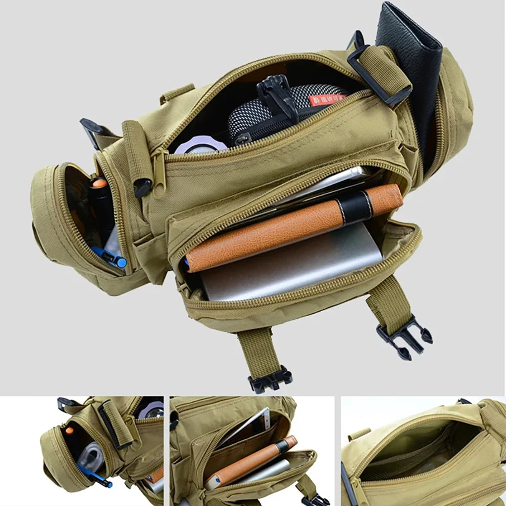 Waterproof 600D Outdoor Hiking Waist Bag