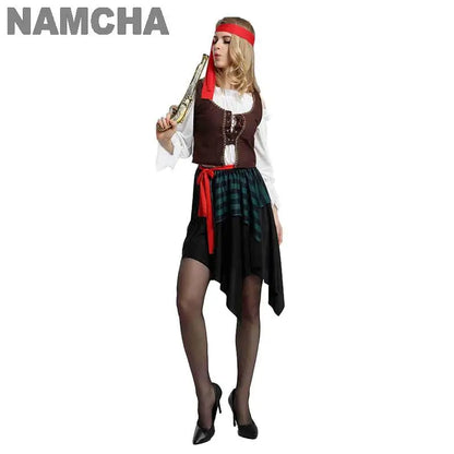 Adult Pirate Costume - Captain Jack Sparrow Cosplay