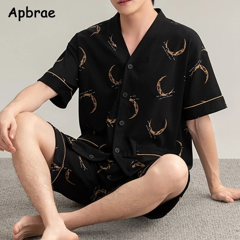 100% Pure Cotton Pajamas for Men – Soft, Comfortable Lounge Wear