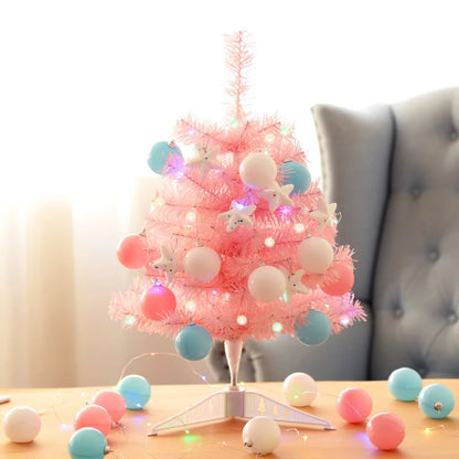 Pink Mini Christmas Tree - 60cm Tabletop Ornament