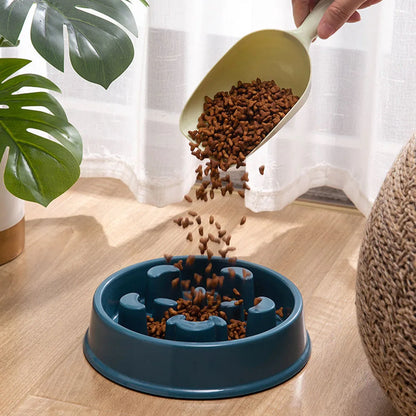 Non-Slip Slow Feeder Bowl for Dogs and Cats