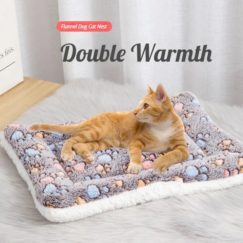 Double-Sided Pet Mat | Short Plush Sleeping Bed