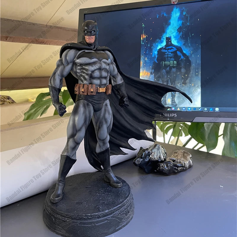 Giant 38cm Batman Figurine – Dark Knight Anime Model Ornament