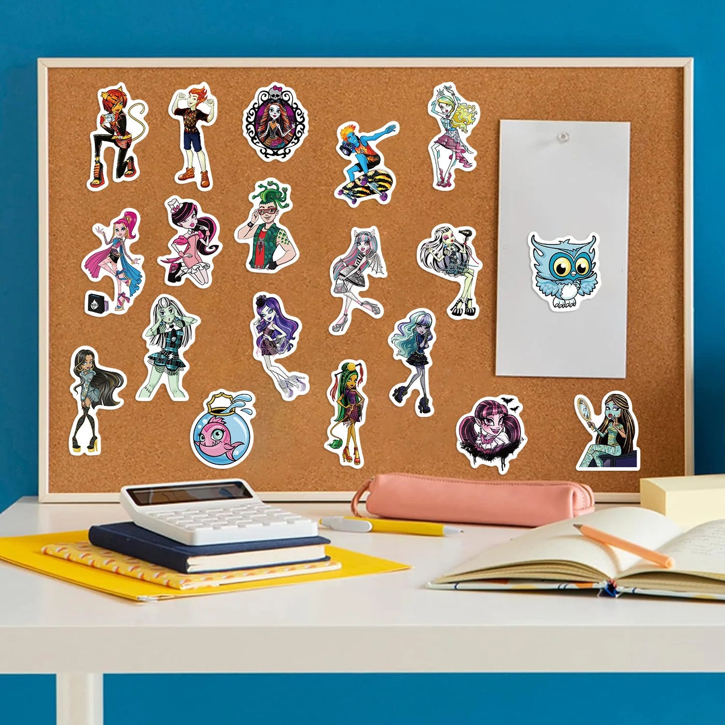 Monster High School Stickers