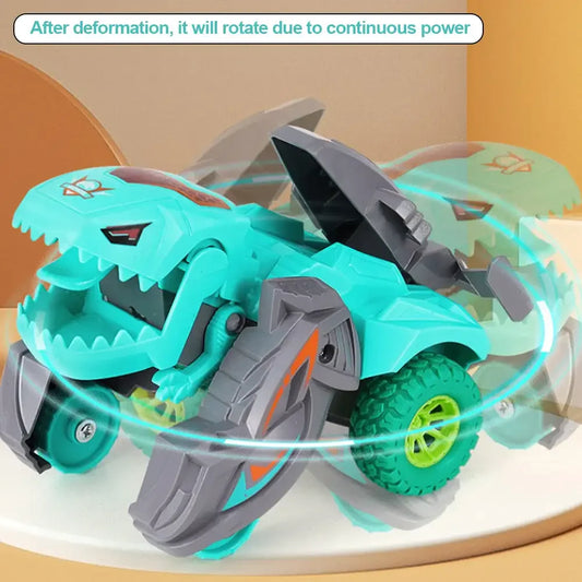 Dinosaur Car Transformation Toy