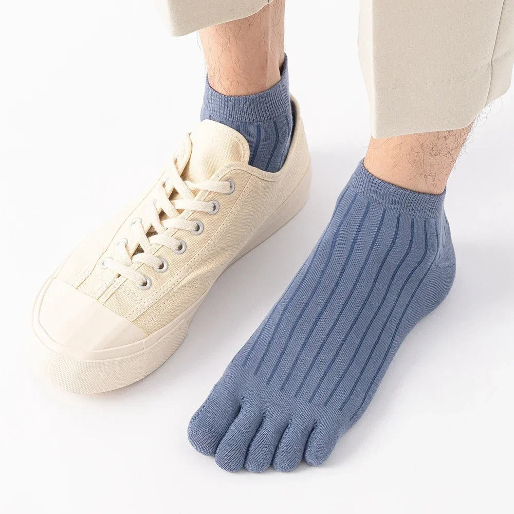 5 Pairs Summer Five Finger Socks – Comfortable Cotton