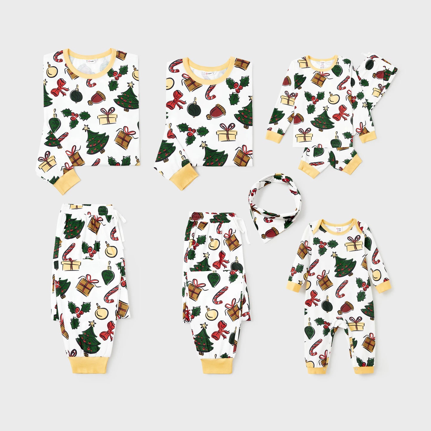 Family Matching Christmas Pajama Set – Allover Christmas