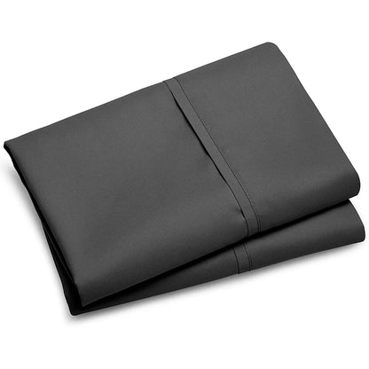 Pillow Cases Set of 2 – Envelope Closure, Breathable for Bed Sleeping