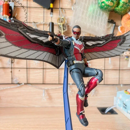 Captain America Sam Wilson Action Figure - Falcon PVC Statue