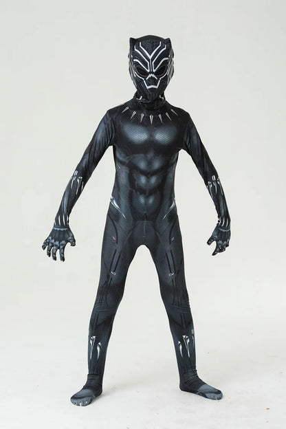 Anime Superhero Black Panther Costume