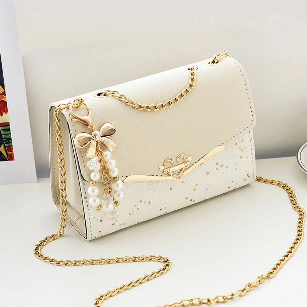 Rhinestone Handbag for Women | Shining Crossbody & Clutch Bag | Diamond-Embellished Shoulder Purse