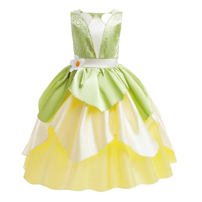 Tiana Costume for Girls | Princess Dress-Up