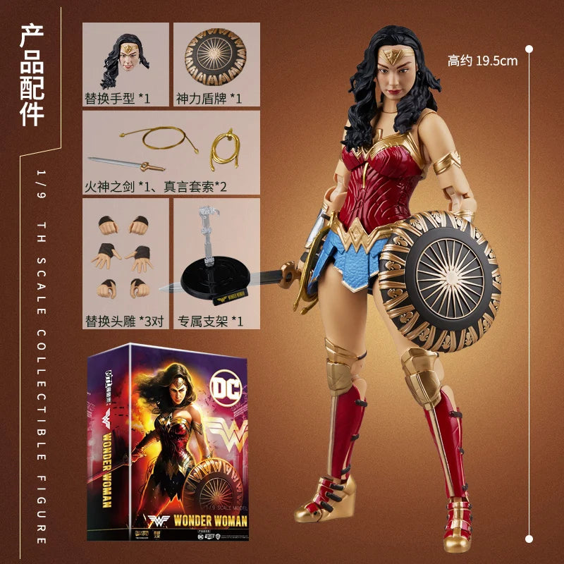 Wonder Woman 1/9 Figure - DC Justice League Diana Prince PVC Model