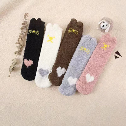 5 Pairs Warm Floor Sleeping Sock