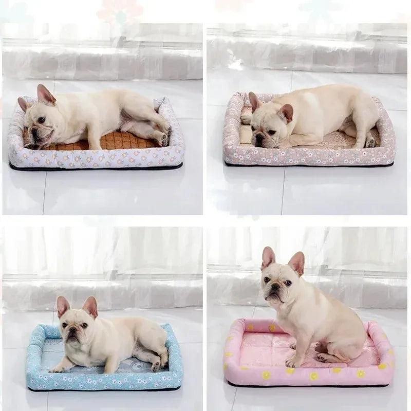 Cooling Pet Bed for Dogs | Large Puppy Baskets