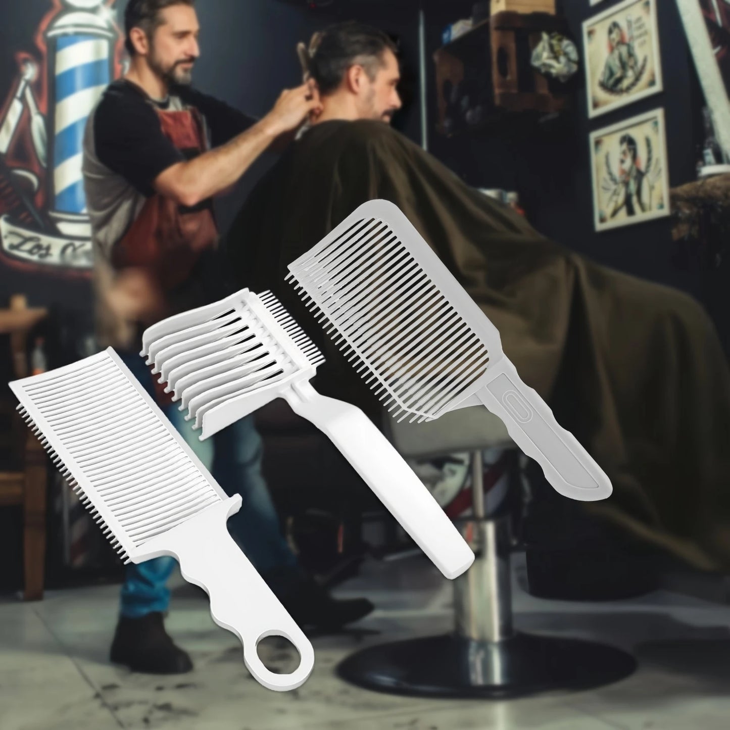 Barber Fading Comb | Heat-Resistant Hair Cutting Tool