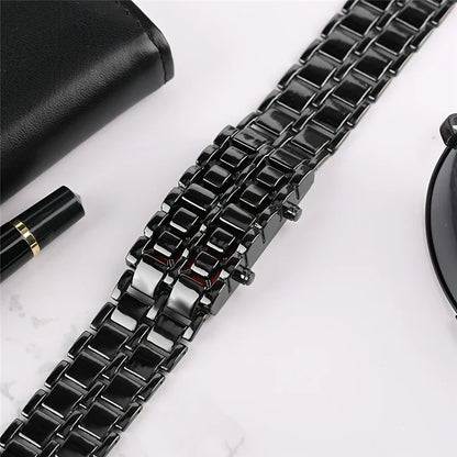 Unisex LED Lava Flow Watch