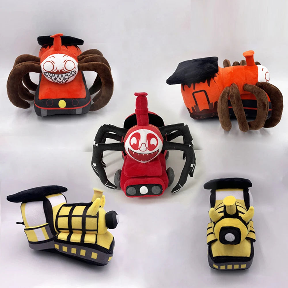 Choo-Choo Charles Plush Toys - Stuffed Train Figure Dolls