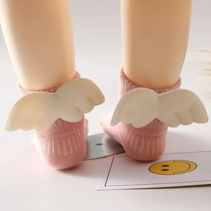 Newborn Baby Angel Wings Socks