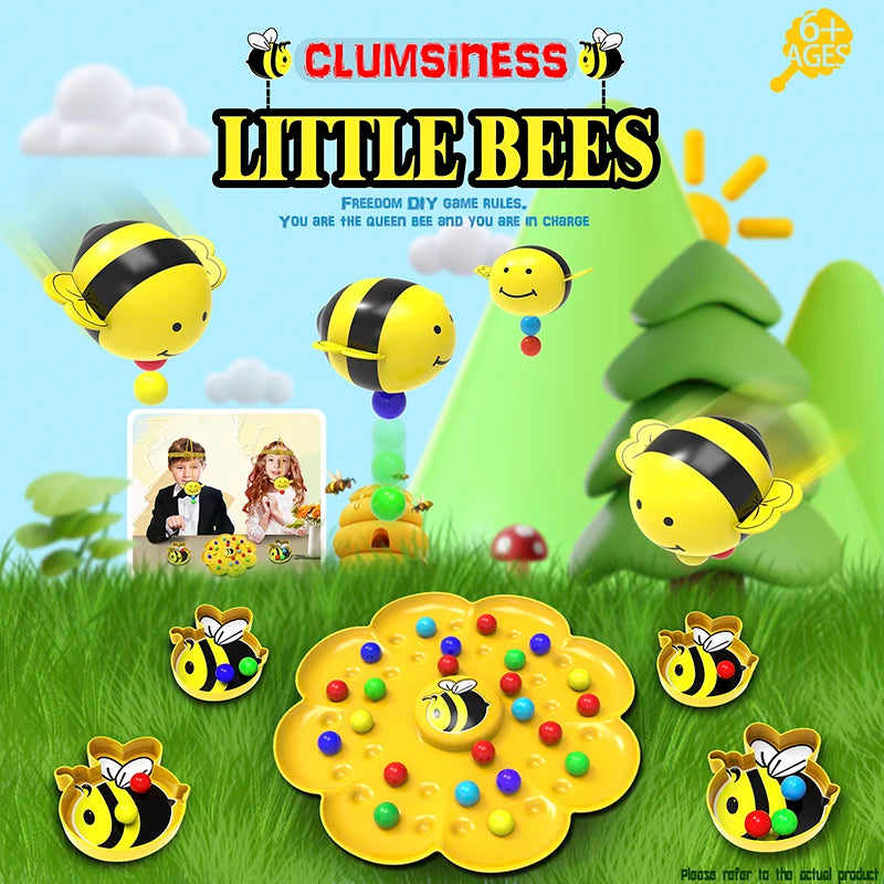 Clumsiness Little Bees Magnetic Bead Game