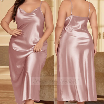 Plus Size Nightgown Sleepwear Chemise for Women